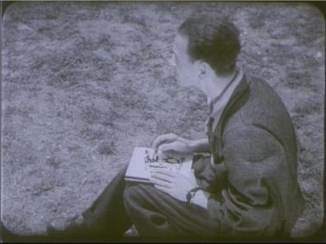 Jules Perahim, imagine din Jurnalul sonor ONC nr. 2 / 1945