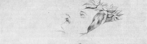 E.I. Vișneakov, „Gogol pe patul de moarte”, cu poemele autografe ale lui N.V. Gherbeli dedicate lui Gogol (1852)